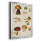 Mushroom Species II - Modern Framed Canvas Print