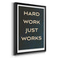 Bro-Inspo I - Modern Framed Canvas Print