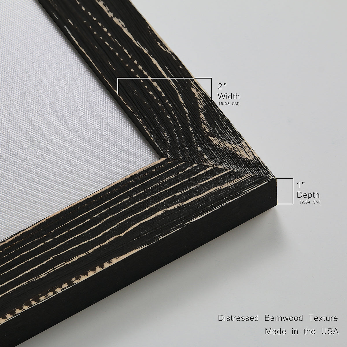 Square Custom Rustic Frames - Gallery Wrapped Canvas or Prints