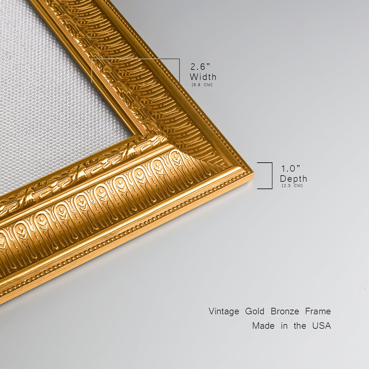 Custom Framed Canvas - Traditional & Ornate Collection