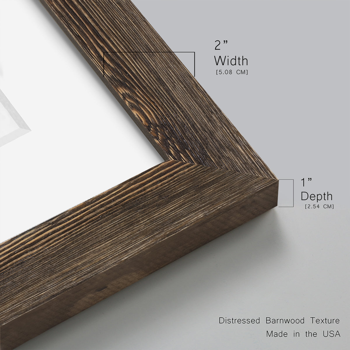 Square Custom Rustic Frames - Gallery Wrapped Canvas or Prints