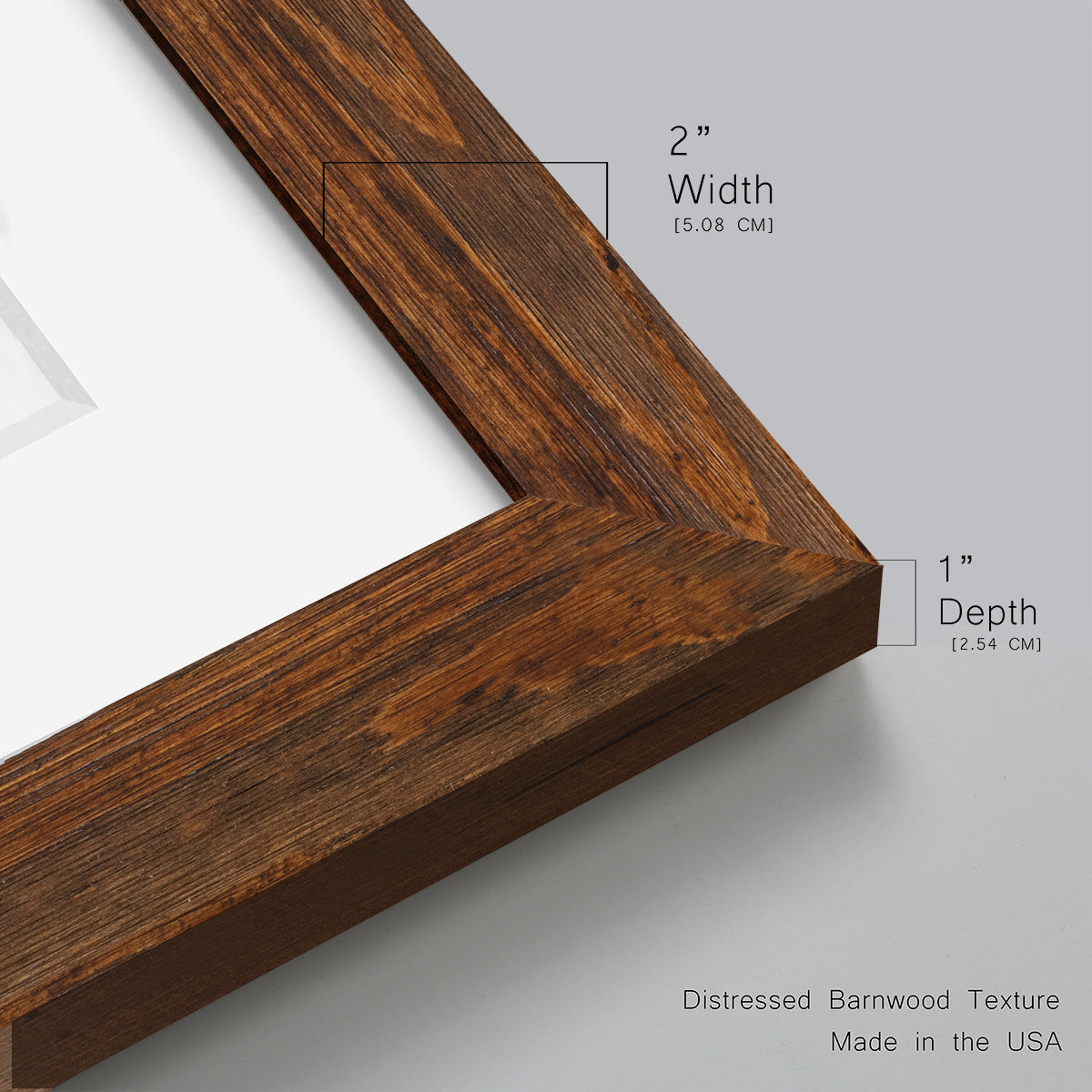 Square Custom Rustic Frames - Gallery Wrapped Canvas or Prints