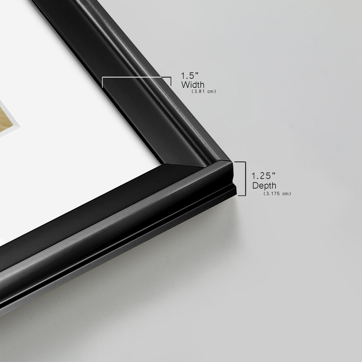 Modern Custom Framed Paper