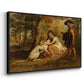 Measure for Measure, or The Biter Bit, 1840 - Floater Framed Canvas Print