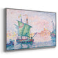 Venice, the Pink Cloud, 1909 - Floater Framed Canvas Print