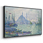 The Golden Horn, Minarets, 1907 - Floater Framed Canvas Print