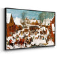 Massacre of the Innocents, c. 1565-1567 - Floater Framed Canvas Print