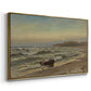 Storm at Rügen, 1882 - Floater Framed Canvas Print