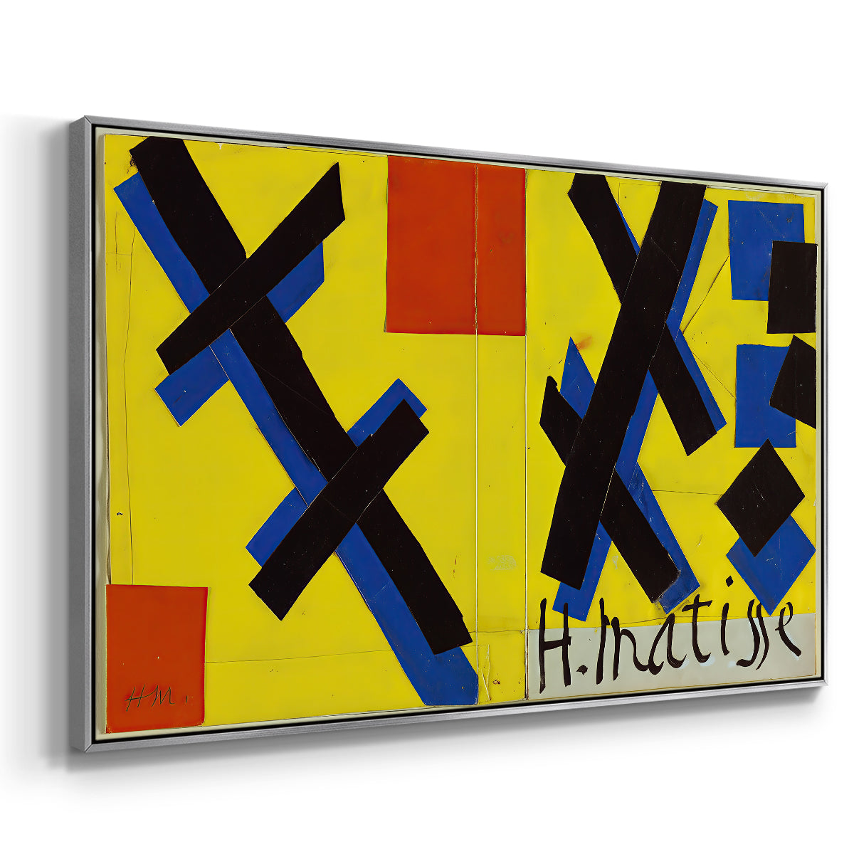 Cover Design for Matisse: His Art and His Public, 1951 - Floater Framed Canvas Print