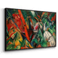 In the Rain, 1912 - Floater Framed Canvas Print