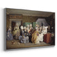 The Maternity Room (Scene from "Barselstuen"), 1845 - Floater Framed Canvas Print