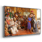 The Finding of the Saviour in the Temple, 1854-1860 - Floater Framed Canvas Print