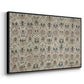 Long Cushion Cover (Printed Textile), c. 1600 - Floater Framed Canvas Print