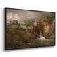 Parham Mill, Gillingham, 1826 - Floater Framed Canvas Print