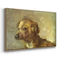 Cliper, the Artist's Dog, 1895 - Floater Framed Canvas Print