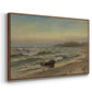 Storm at Rügen, 1882 - Floater Framed Canvas Print