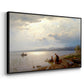 On the Banks of the Chiemsee, 1871 - Floater Framed Canvas Print