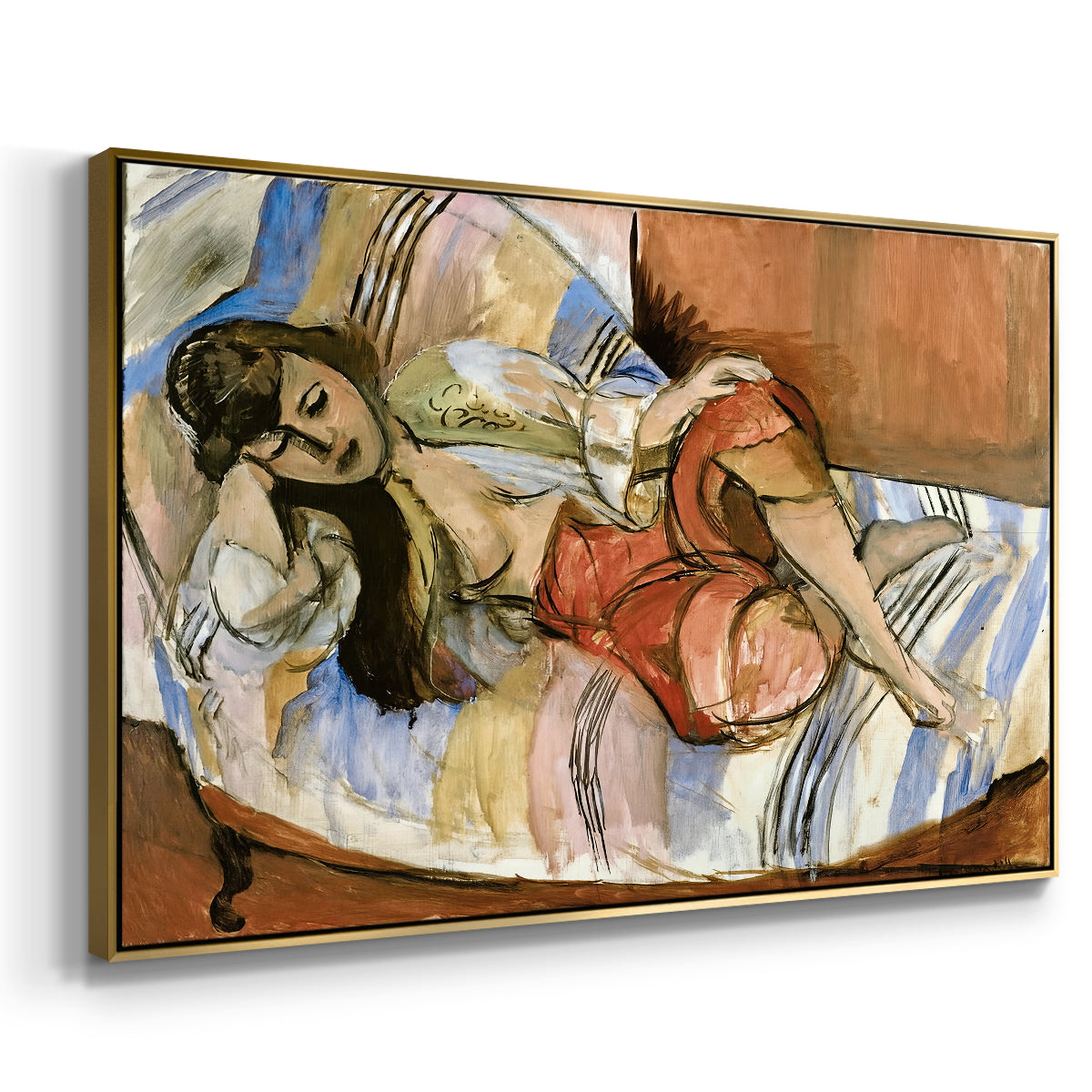 Odalisque, 1923 - Floater Framed Canvas Print