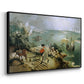 Landscape with the Fall of Icarus, c. 1560 - Floater Framed Canvas Print