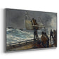 The Signal of Distress, c. 1896 - Floater Framed Canvas Print