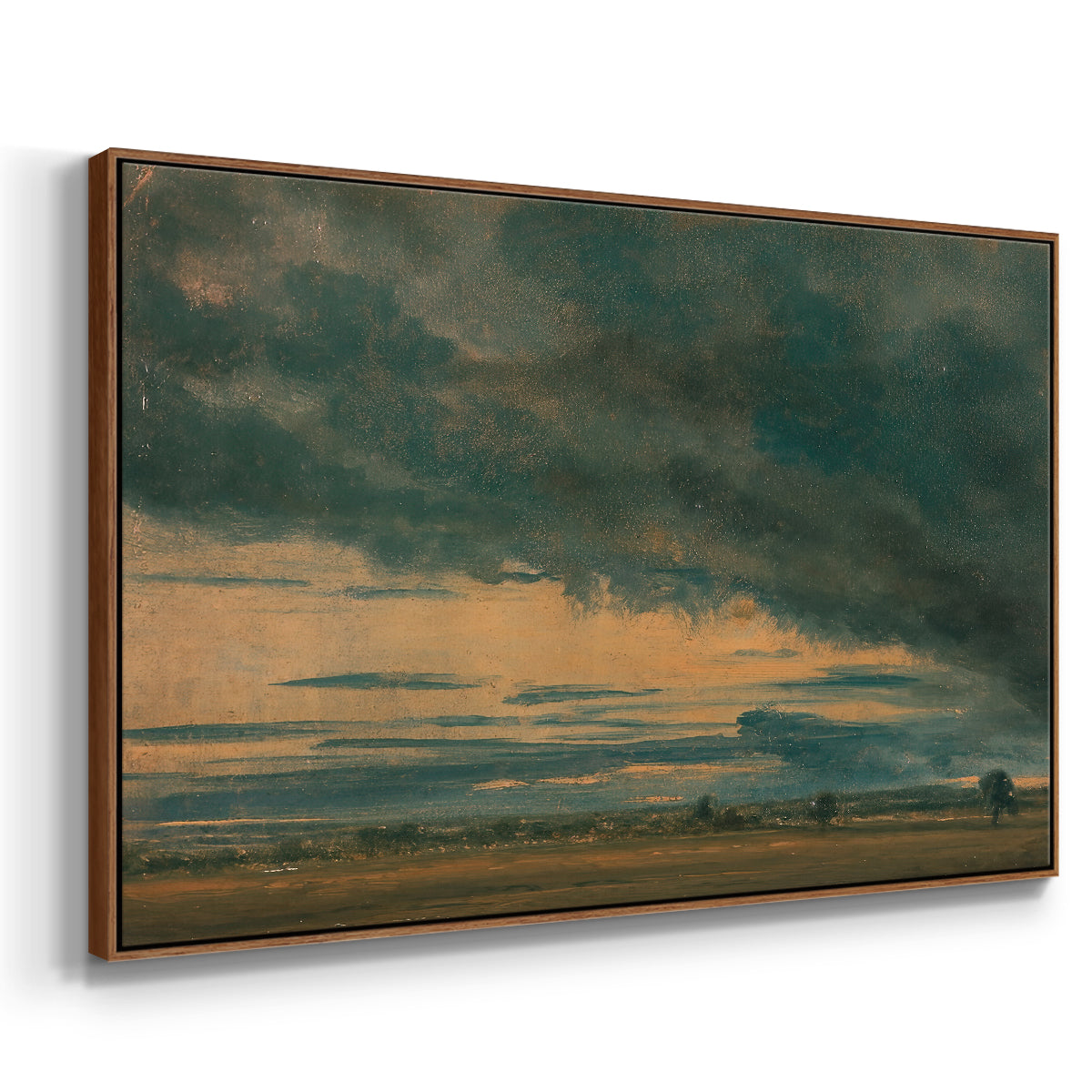 Cloud Study, c. 1821 - Floater Framed Canvas Print