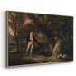 The Reverend Thomas Levett and Favourite Dogs, Cock-Shooting, 1811 - Floater Framed Canvas Print