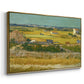 The Harvest, 1888 - Floater Framed Canvas Print