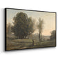 Landscape (Souvenir of les landes), c. 1872 - Floater Framed Canvas Print