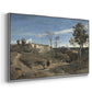 La Cervara, the Roman Campagna, c. 1830-1831 - Floater Framed Canvas Print