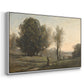 Landscape (Souvenir of les landes), c. 1872 - Floater Framed Canvas Print