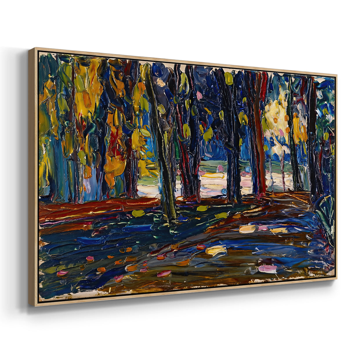 Autumn Study, 1908 - Floater Framed Canvas Print
