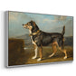 A Terrier in a Landscape, c. 1811 - Floater Framed Canvas Print