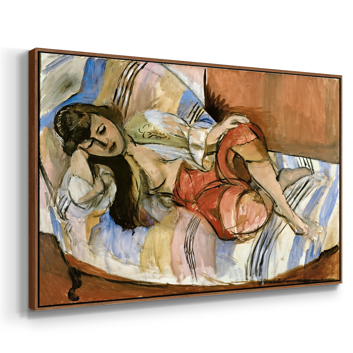 Odalisque, 1923 - Floater Framed Canvas Print