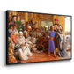 The Finding of the Saviour in the Temple, 1854-1860 - Floater Framed Canvas Print