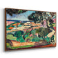 Landscape at Collioure, 1907 - Floater Framed Canvas Print