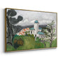 The Blue Villa (La Villa Bleue), c. 1918 - Floater Framed Canvas Print