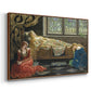 The Sleeping Beauty, 1921 - Floater Framed Canvas Print