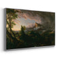 The Course of Empire: The Savage State, 1834 - Floater Framed Canvas Print