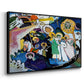 All Saints Day I, 1911 - Floater Framed Canvas Print