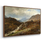 Mountain Landscape, 1864 - Floater Framed Canvas Print