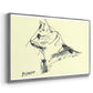 Cat (Le chat), c. 1961 - Floater Framed Canvas Print