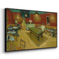 The Night Café, 1888 - Floater Framed Canvas Print