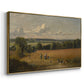 The Wheat Field, 1816 - Floater Framed Canvas Print