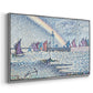 Entrance to the Port of Honfleur, 1899 - Floater Framed Canvas Print