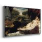 Venus with an Organist and Cupid, c. 1555 - Floater Framed Canvas Print