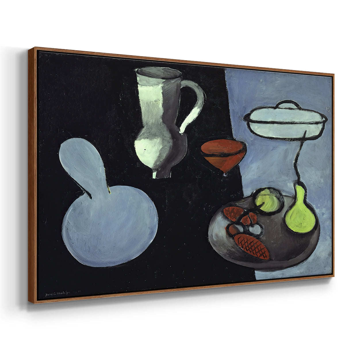 The Gourds (Les coloquintes), 1916 - Floater Framed Canvas Print