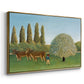Meadlowland (The Pasture), 1910 - Floater Framed Canvas Print