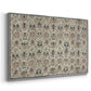 Long Cushion Cover (Printed Textile), c. 1600 - Floater Framed Canvas Print
