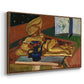 Sculpture and Persian Vase (The Bronze Figure), 1908 - Floater Framed Canvas Print