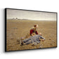 Worn Out (Udslidt), 1889 - Floater Framed Canvas Print